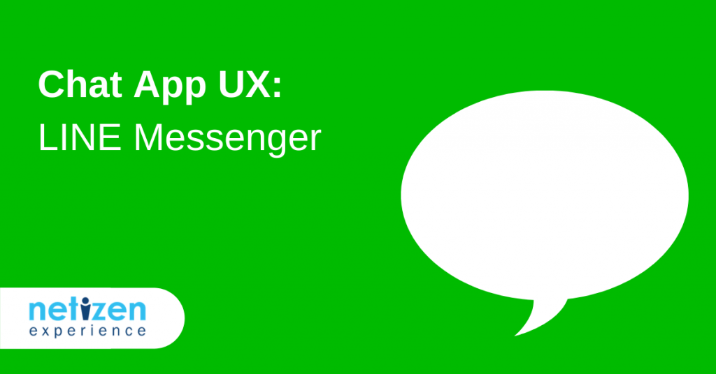 Chat App UX: LINE Messenger