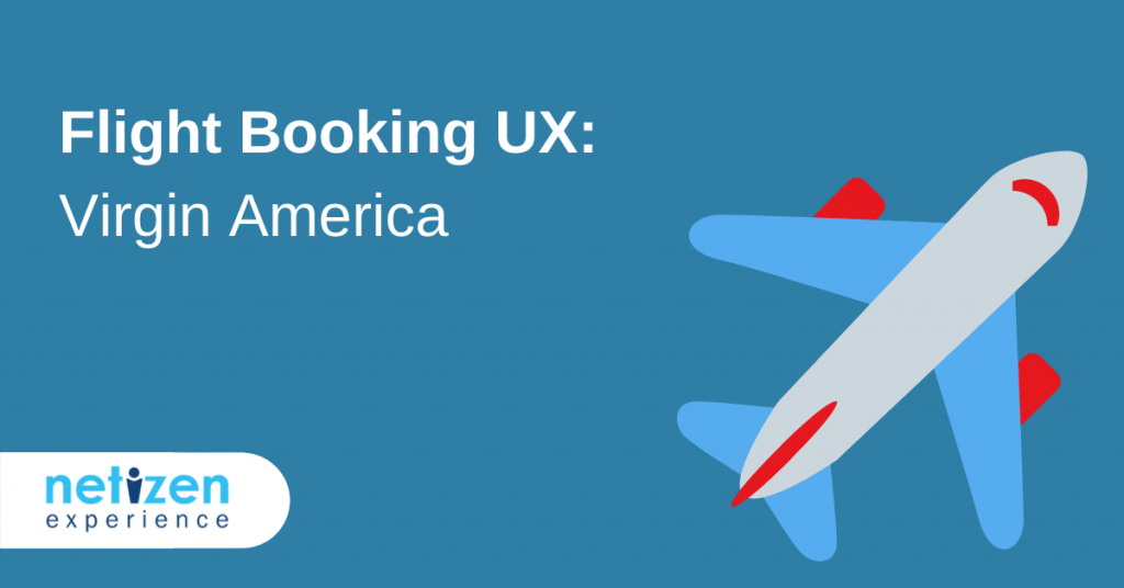 Flight Booking UX: Virgin America’s New Site