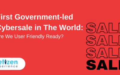 First Government-led Cybersale in The World: Are We User Friendly Ready?