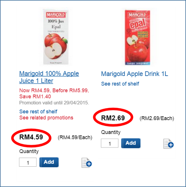 Tesco Product Search