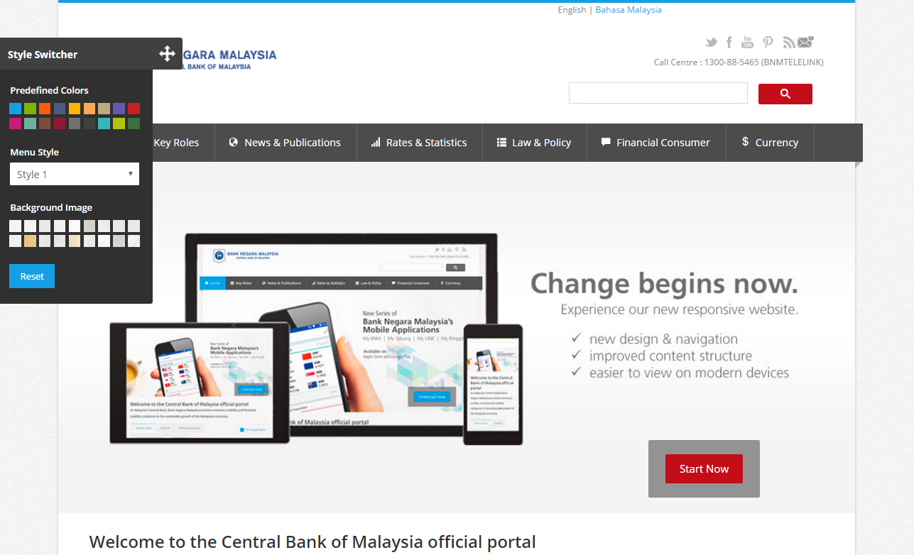 Bank Negara Malaysia Portal