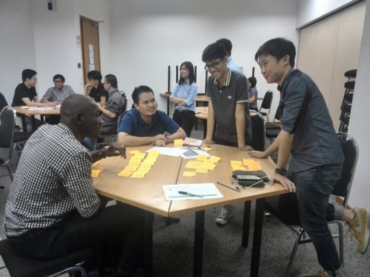 UX workshop and brainstorm 