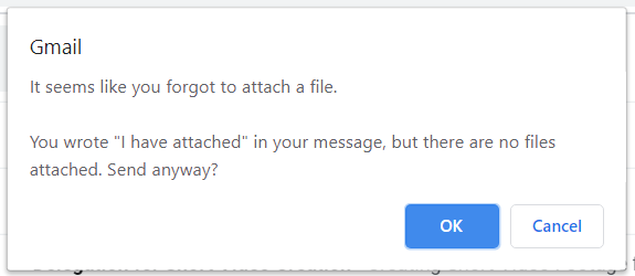 Error Prevention for Email Attachments