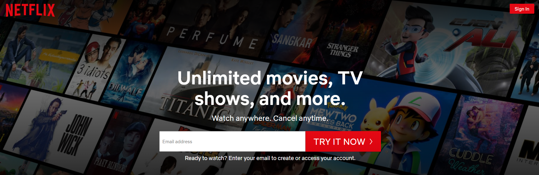 CTA for Netflix