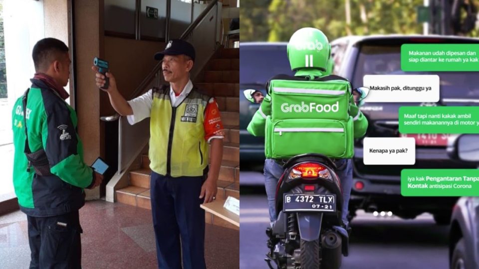 GoJek and Grabfood's User Experience of Contactless Delivery
