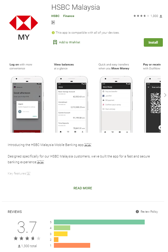 HSBC Mobile App