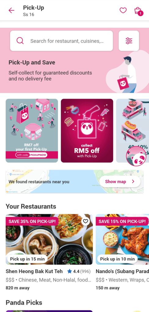 Optimized Omnichannel User Experience - Foodpanda GPS