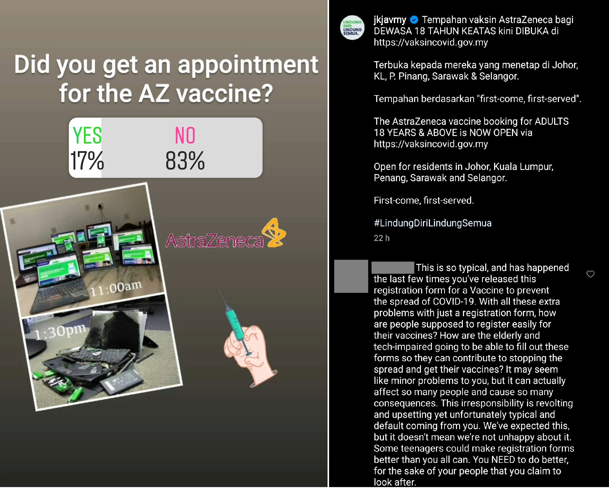 UX Failures of Malaysia's Vaccine Registration - Aftermath