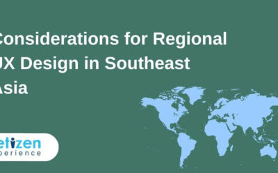 Considerations for Regional UX Design in Southeast Asia