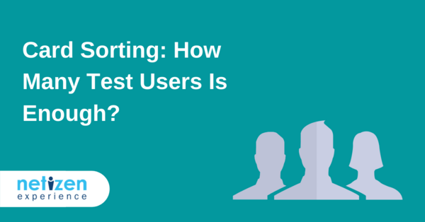 Card Sorting: How Many Test Users Is Enough?