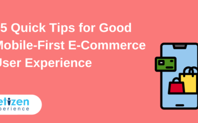 15 Quick Tips for Good Mobile-First E-Commerce User Experience