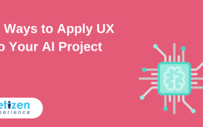 5 Ways to Apply UX to Your AI Project