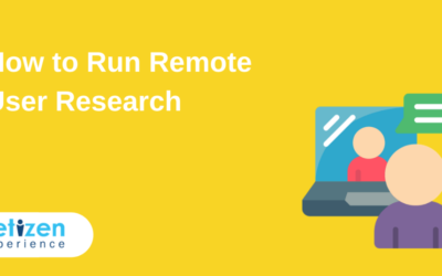 How to Run Remote User Research