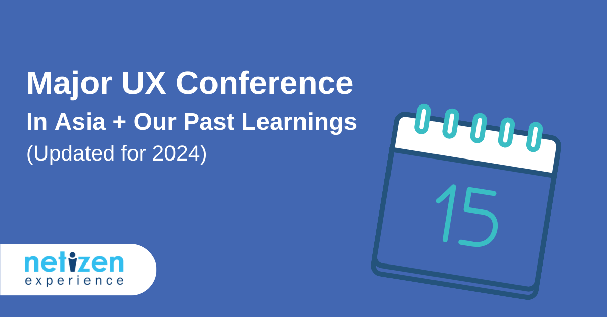 UX Design Conference Events in Asia (Updated: 2022)