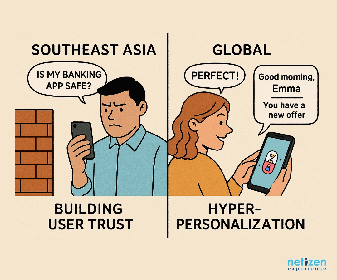 SEA vs Global UX Banking