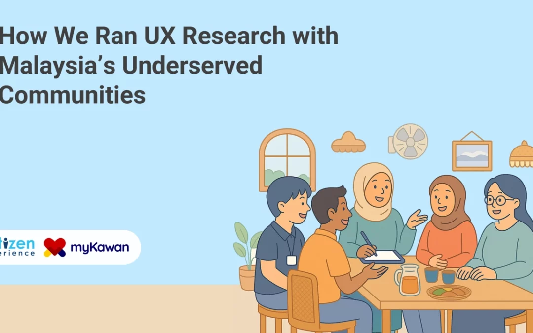 How We Ran UX Research with Malaysia’s Underserved Communities