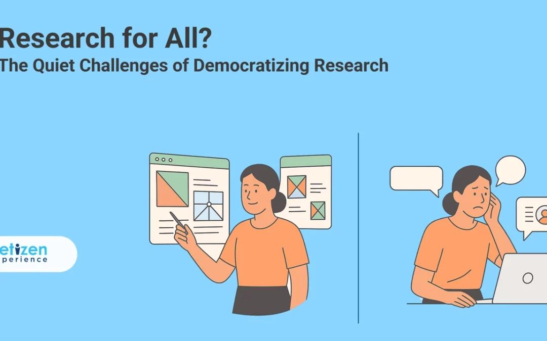 Quiet Challenges of Democratizing Research