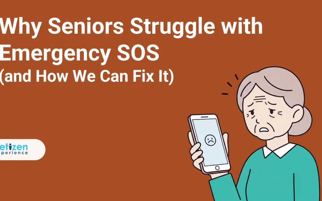 Why Seniors Struggle with Emergency SOS (and How We Can Fix It)